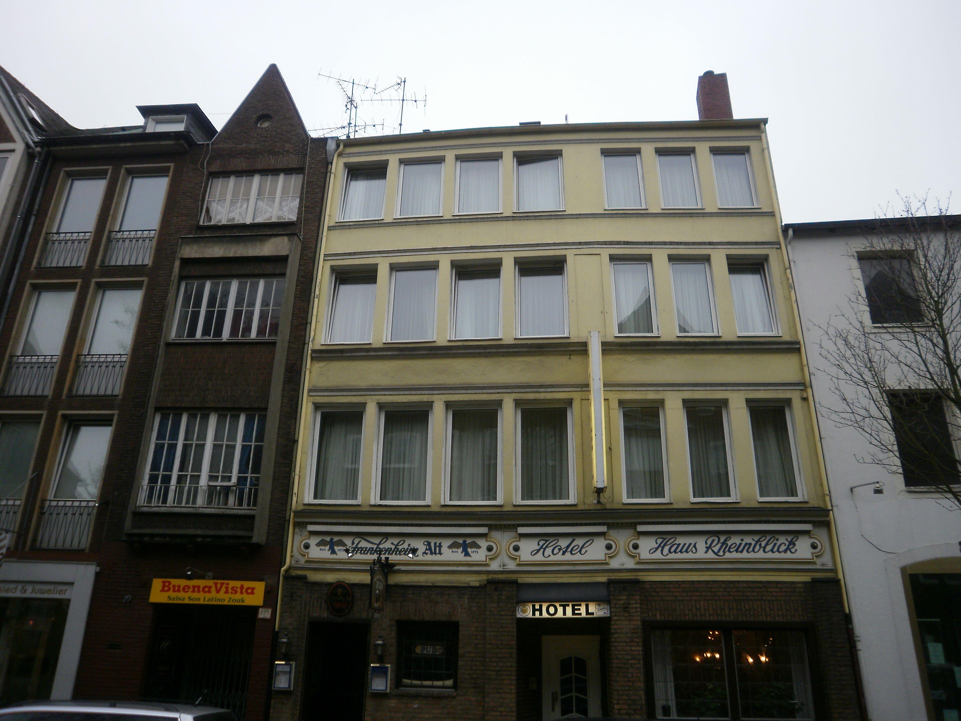 Altstadt Hotel Rheinblick, Dusseldorf